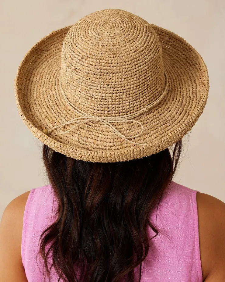 Women Tommy Bahama Hats & Caps<Maria Packable Raffia Upturn Hat