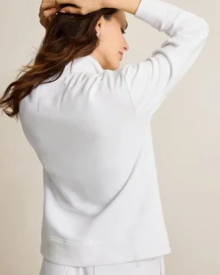 Women Tommy Bahama Loungewear|Sweaters<Marina Del Mar Half-Zip Sweatshirt