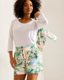 Women Tommy Bahama Loungewear|Shorts<Marina Del Mar Ocean Vida Easy Shorts