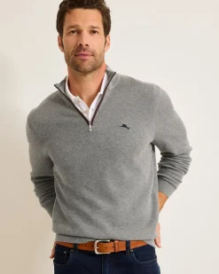 Tommy Bahama Sweaters<Marlin Luxe Half-Zip Sweater