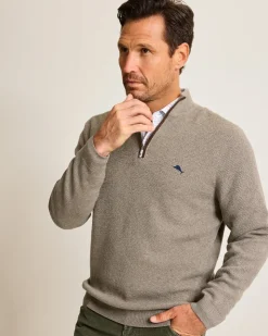 Tommy Bahama Sweaters<Marlin Luxe Half-Zip Sweater