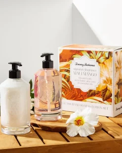 Tommy Bahama Bath|Candles & Diffusers<Glass Hand Soap & Lotion Set