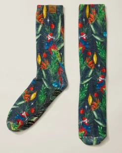 Tommy Bahama Socks|Loungewear & Pajamas<Men's Island Soft® Holiday Parrot Socks
