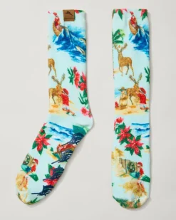 Tommy Bahama Socks|Loungewear & Pajamas<Men's Island Soft® Holiday Santa Socks