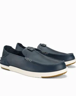 Tommy Bahama Shoes & Sandals<Men's OluKai® Kākaha Leather Slip-On Shoes