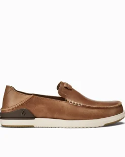Tommy Bahama Shoes & Sandals<Men's OluKai® Kākaha Leather Slip-On Shoes