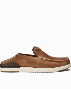 Tommy Bahama Shoes & Sandals<Men's OluKai® Kākaha Leather Slip-On Shoes
