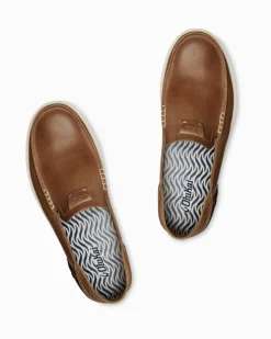 Tommy Bahama Shoes & Sandals<Men's OluKai® Kākaha Leather Slip-On Shoes
