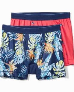Tommy Bahama Underwear|Loungewear & Pajamas<Mesh Tech Print Boxer Briefs — 2-Pack