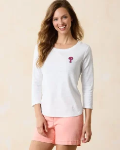 Women Tommy Bahama Tops & Shirts<MLB® Ashby Isles 3/4-Sleeve T-Shirt