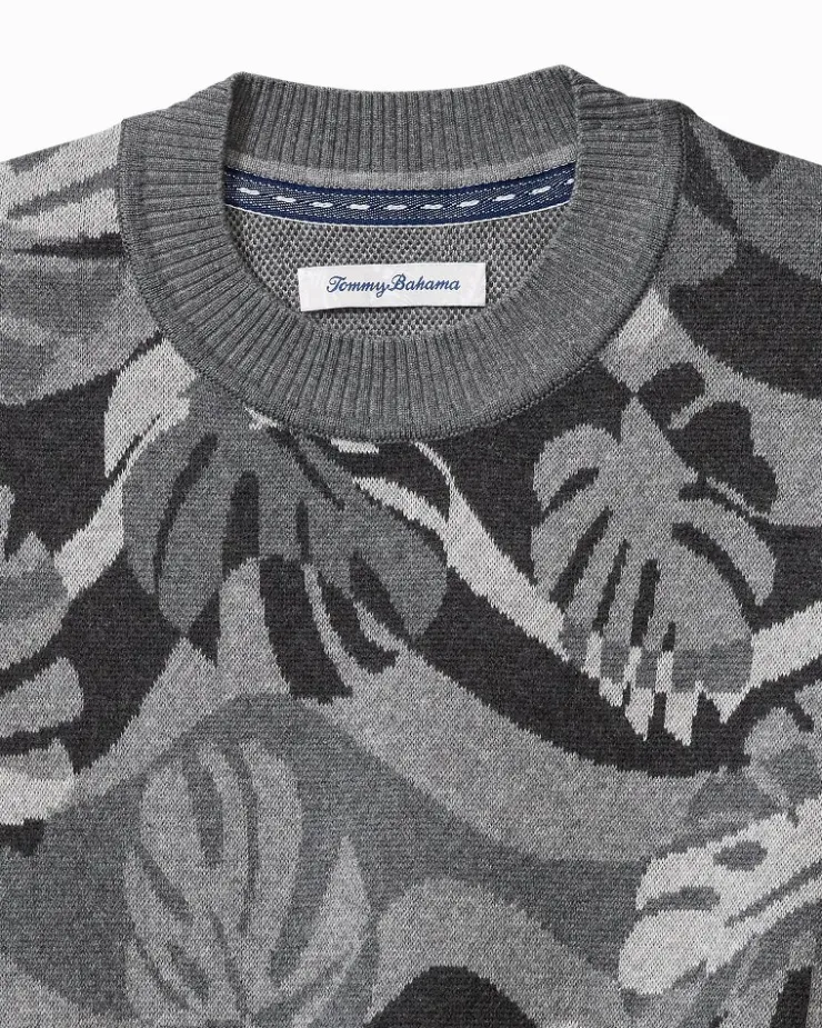 Tommy Bahama Sweaters<Monstera Camouflage Crew Sweater