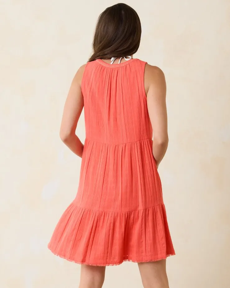 Women Tommy Bahama Beach Coverups|Dresses<Mykonos Textured Gauze Coverup Dress