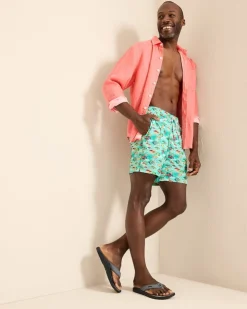 Tommy Bahama Swim & Boardshorts<Naples Fintastic 6-Inch Swim Trunks