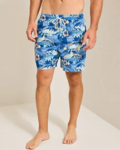 Tommy Bahama Swim & Boardshorts<Naples Ocean Echoes 6-Inch Swim Trunks