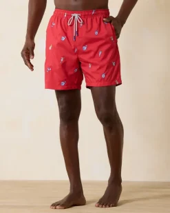 Tommy Bahama Swim & Boardshorts<Naples Rita Rumble 6-Inch Swim Trunks