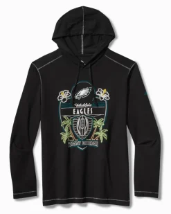 Tommy Bahama T-Shirts<NFL Kinetic Kickoff Long-Sleeve Hoodie