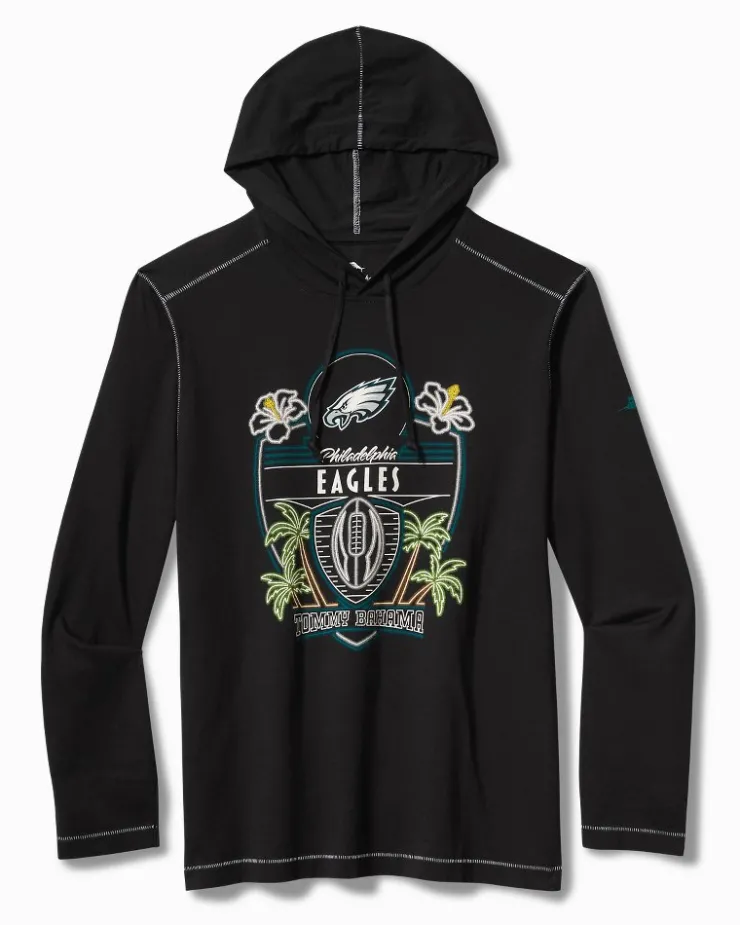 Tommy Bahama T-Shirts<NFL Kinetic Kickoff Long-Sleeve Hoodie