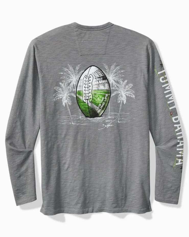 Tommy Bahama T-Shirts|Shirts<NFL Oasis Endzone Long-Sleeve Lux T-Shirt