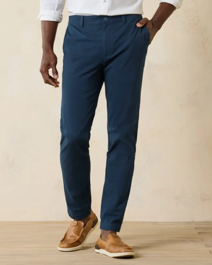 Tommy Bahama Pants & Chinos<Nova Wave Half-Elastic Waist Seersucker Pants