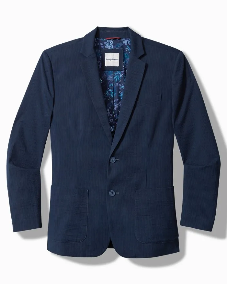Tommy Bahama Jackets & Outerwear<Nova Wave Stretch-Seersucker Blazer