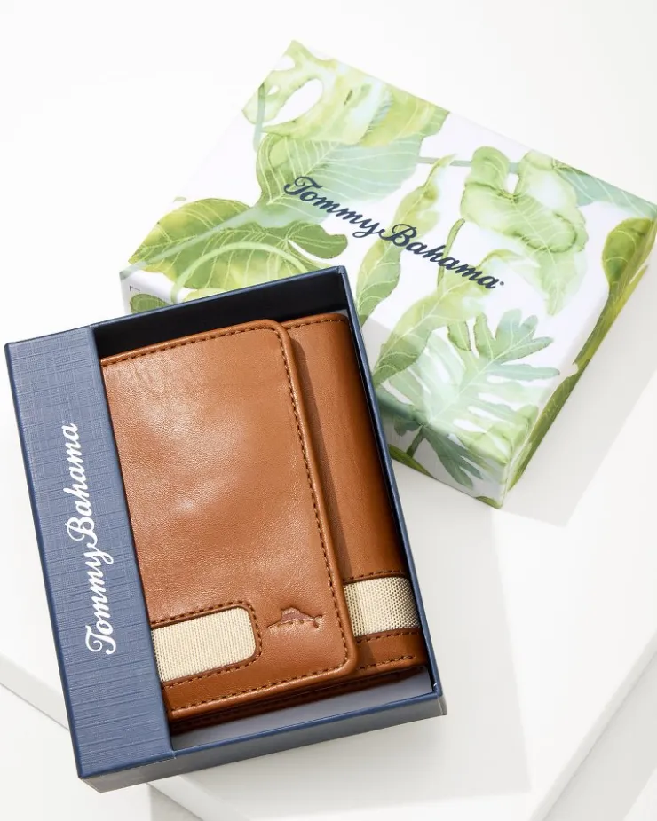 Tommy Bahama Wallets & Tech Accessories<Nylon Inlay Trifold Wallet
