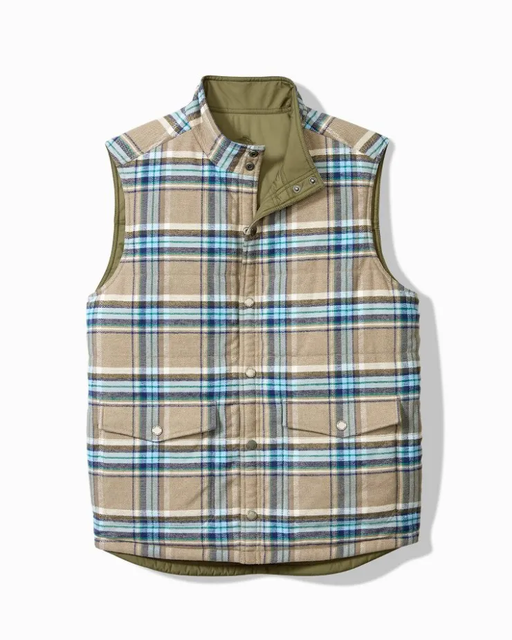 Tommy Bahama Jackets & Outerwear<Oak Harbor Reversible Vest