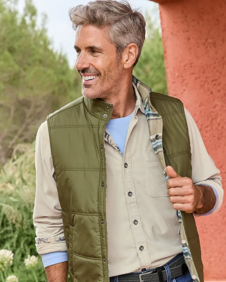 Tommy Bahama Jackets & Outerwear<Oak Harbor Reversible Vest