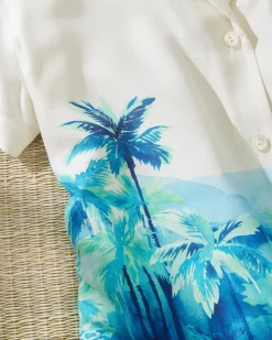 Women Tommy Bahama Tops & Shirts<Oceanside Views Talulla Silk Camp Shirt