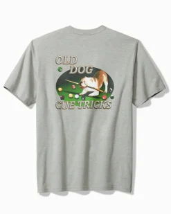 Tommy Bahama T-Shirts|Shirts<Old Dogs, Cue Tricks Graphic Pocket T-Shirt