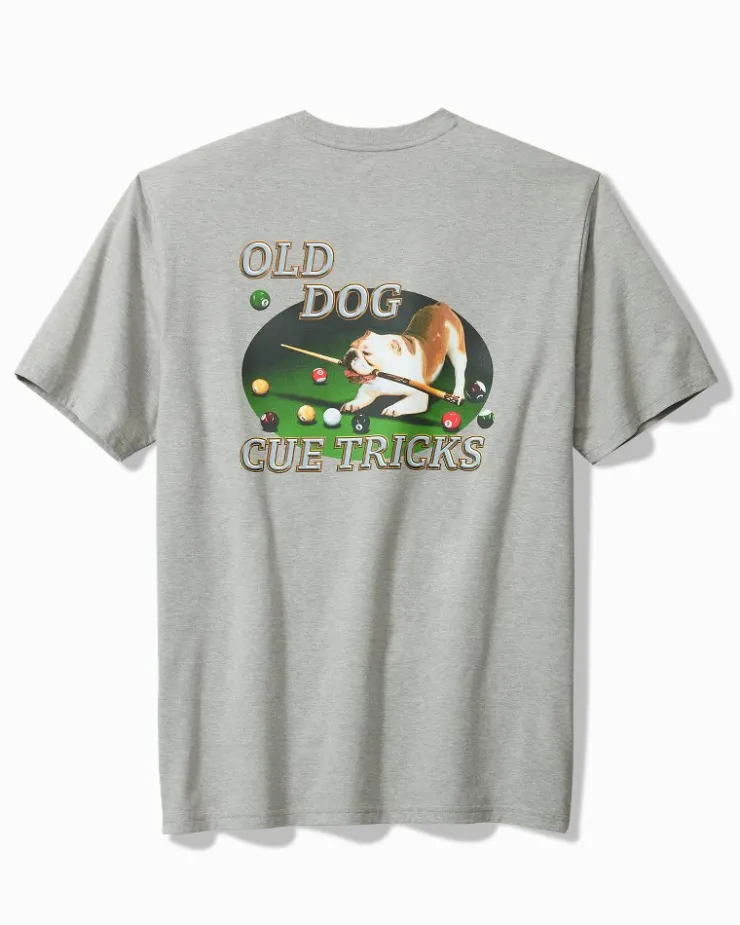 Tommy Bahama T-Shirts|Shirts<Old Dogs, Cue Tricks Graphic Pocket T-Shirt