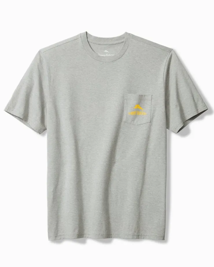 Tommy Bahama T-Shirts|Shirts<Old Dogs, Cue Tricks Graphic Pocket T-Shirt