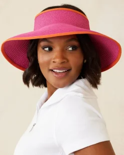 Women Tommy Bahama Luggage & Travel|Hats & Caps<Packable Ultra-Braid Visor