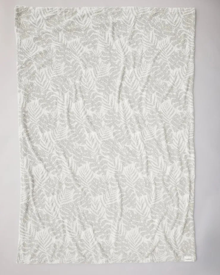 Tommy Bahama Throws<Palm Fronds Faux Teddy Throw