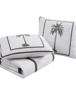 Tommy Bahama Pillows & Shams<Palm Island Quilted Standard Sham