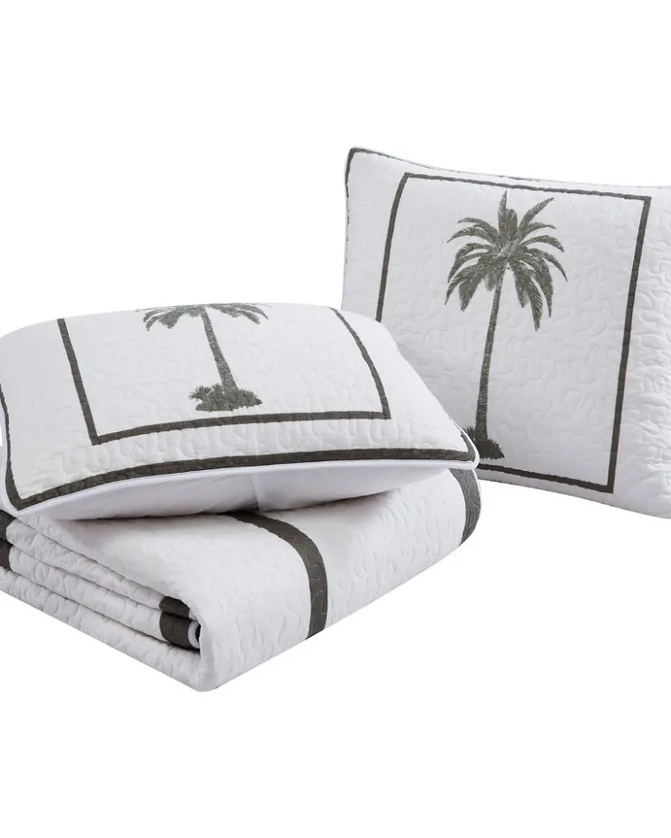 Tommy Bahama Pillows & Shams<Palm Island Quilted Standard Sham