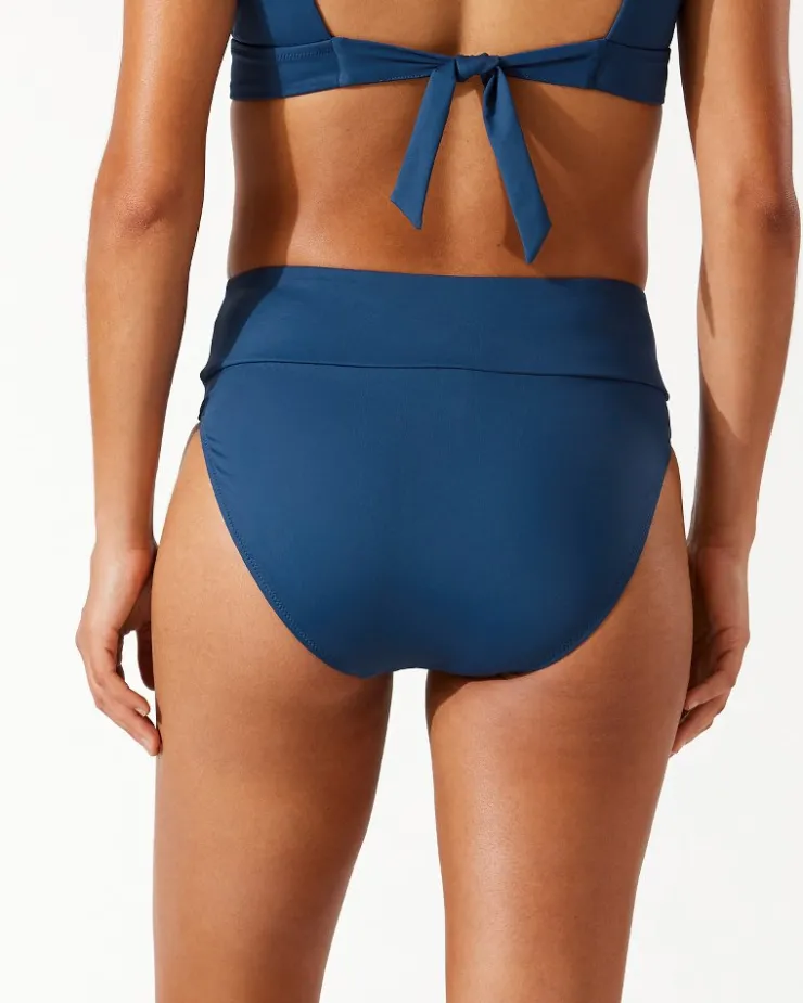 Women Tommy Bahama Bikini Bottoms<Palm Modern® High-Waist Bikini Bottoms