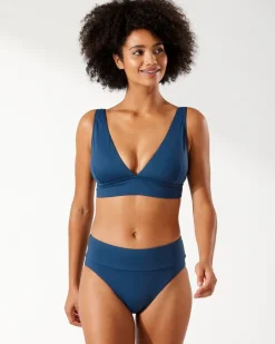 Women Tommy Bahama Bikini Tops<Palm Modern® V-Neck Bikini Top