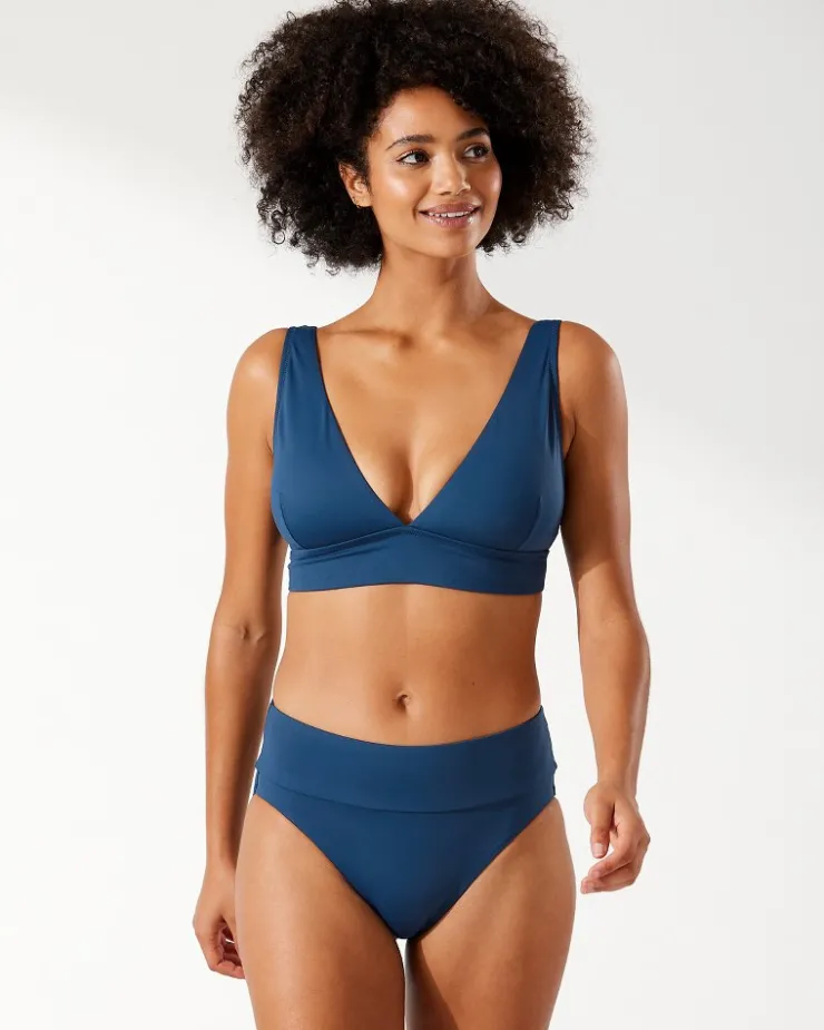Women Tommy Bahama Bikini Tops<Palm Modern® V-Neck Bikini Top