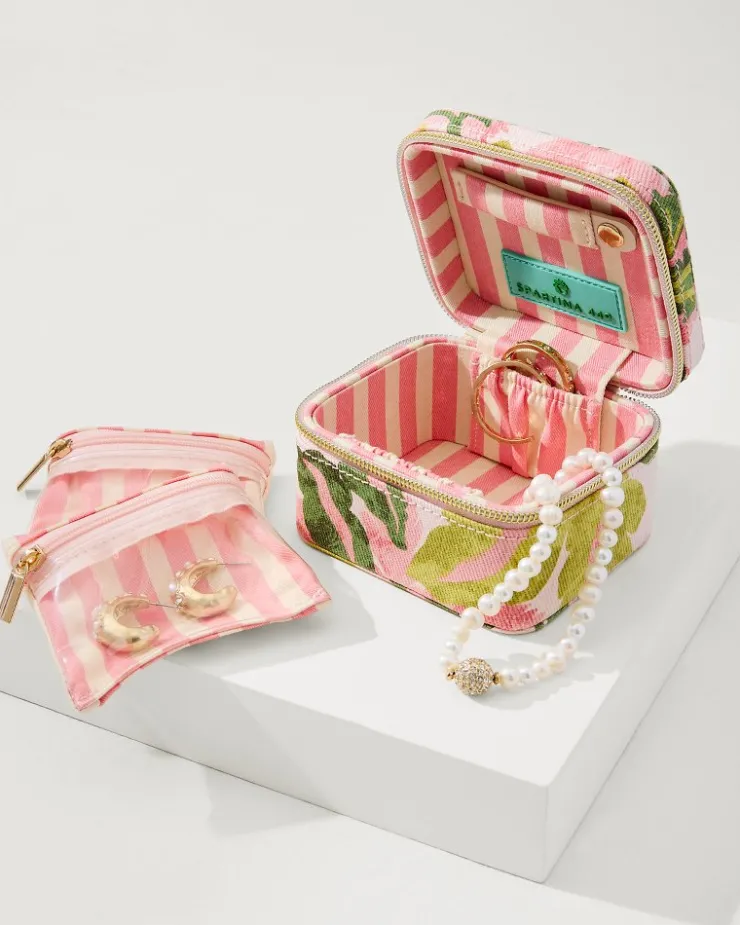 Women Tommy Bahama Luggage & Travel|Luggage & Travel<Palm Paradise Stow & Go Jewelry Travel Case