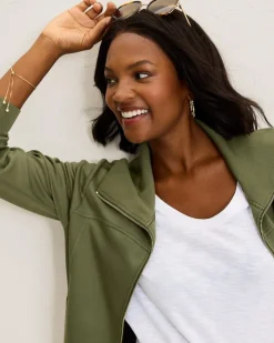 Women Tommy Bahama Loungewear|Jackets<Palm Voyage Full-Zip Jacket