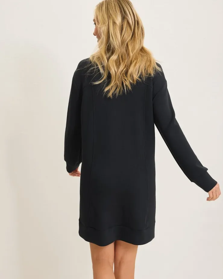 Women Tommy Bahama Loungewear|Dresses<Palm Voyage Long-Sleeve Short Dress