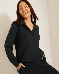 Women Tommy Bahama Loungewear|Sweaters<Palm Voyage Sweatshirt