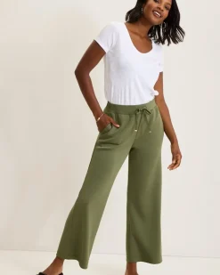 Women Tommy Bahama Loungewear|Pants & Crops<Palm Voyage Wide-Leg Pants