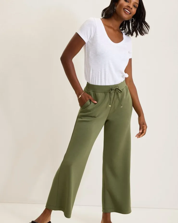 Women Tommy Bahama Loungewear|Pants & Crops<Palm Voyage Wide-Leg Pants