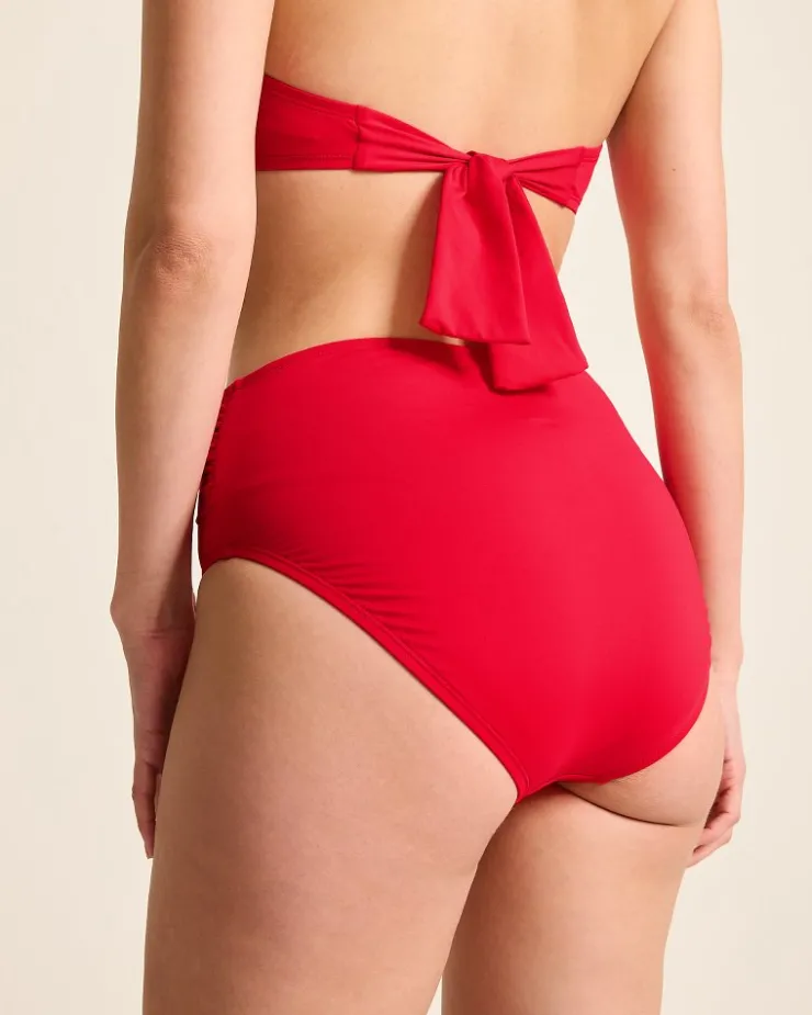Women Tommy Bahama Bikini Bottoms<Pearl High-Waist Bikini Bottoms