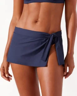 Women Tommy Bahama Bikini Bottoms<Pearl Skirted Side-Tie Skirted Bikini Bottoms