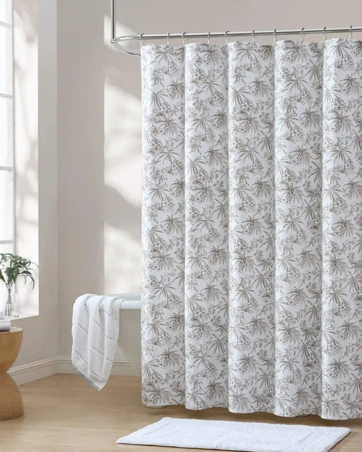 Tommy Bahama Bath<Pen and Ink Bahama Palm Shower Curtain