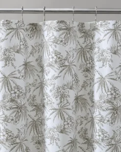 Tommy Bahama Bath<Pen and Ink Bahama Palm Shower Curtain