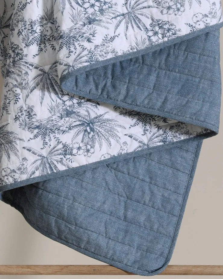 Tommy Bahama Quilts & Blankets<Pen and Ink Palm Reversible 2-Piece Twin Quilt Set