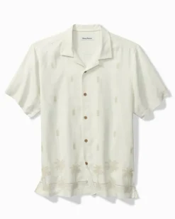 Tommy Bahama Shirts<Pina Palms Embroidered Silk Camp Shirt